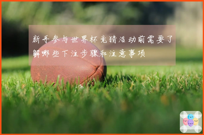 新手参与世界杯竞猜活动前需要了解哪些下注步骤和注意事项